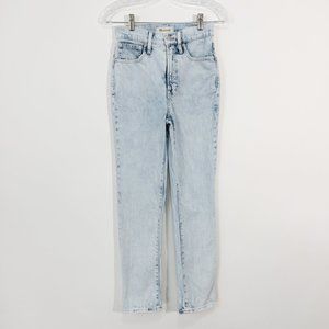 Madewell Womens The Perfect Vintage Jeans Light Wash High Rise Size 24